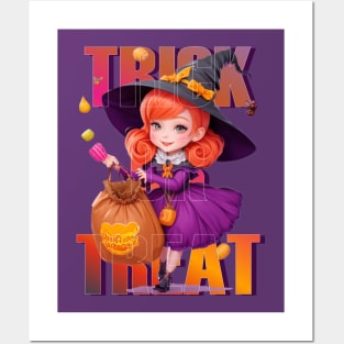 trick or treat Posters and Art